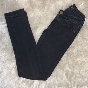 Black American Eagle Skinny Jeans